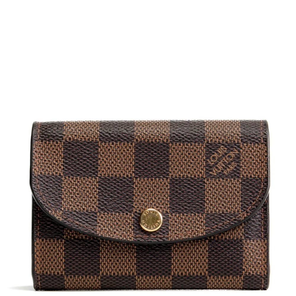 SOLD ‼️ Louis Vuitton Damier Ebene Rosalie Coin Purse - Rose Ballerine